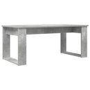vidaXL Kávasztal Szett 2 pcs Beton Szürke Faanyag