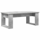 vidaXL Kávasztal Szett 2 pcs Beton Szürke Faanyag