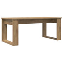 vidaXL Kávasztal Szett 2 pcs Artisan tölgy 100 x 50 x 42 cm Faanyag