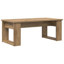 vidaXL Kávasztal Szett 2 pcs Artisan tölgy 100 x 50 x 42 cm Faanyag
