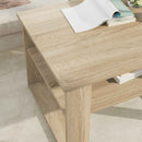vidaXL Dohányzóasztal tárolóval Sonoma tölgy 64 x 54 x 44 cm Faanyag