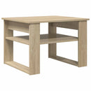 vidaXL Dohányzóasztal tárolóval Sonoma tölgy 64 x 54 x 44 cm Faanyag