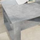 vidaXL Dohányzóasztal tárolóval Beton Szürke 96 x 54 x 44 cm Faanyag