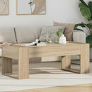 vidaXL Dohányzóasztal Sonoma tölgy 110 x 50 x 41 cm Faanyag