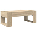 vidaXL Dohányzóasztal Sonoma tölgy 110 x 50 x 41 cm Faanyag