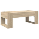 vidaXL Dohányzóasztal Sonoma tölgy 110 x 50 x 41 cm Faanyag