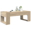vidaXL Dohányzóasztal Sonoma tölgy 110 x 50 x 41 cm Faanyag