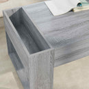 vidaXL Dohányzóasztal Szürke Sonoma 110 x 50 x 41 cm Faanyag