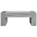 vidaXL Dohányzóasztal Szürke Sonoma 110 x 50 x 41 cm Faanyag