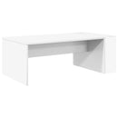 vidaXL Dohányzóasztal Fehér 95 x 50 x 34 cm Faanyag