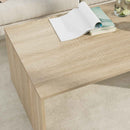 vidaXL Dohányzóasztal Sonoma tölgy 95 x 50 x 34 cm Faanyag