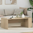 vidaXL Dohányzóasztal Sonoma tölgy 95 x 50 x 34 cm Faanyag