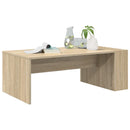 vidaXL Dohányzóasztal Sonoma tölgy 95 x 50 x 34 cm Faanyag