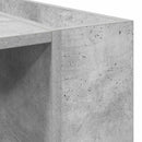 vidaXL Dohányzóasztal Beton Szürke 95 x 50 x 34 cm Faanyag