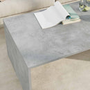 vidaXL Dohányzóasztal Beton Szürke 95 x 50 x 34 cm Faanyag