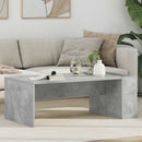 vidaXL Dohányzóasztal Beton Szürke 95 x 50 x 34 cm Faanyag