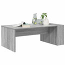 vidaXL Dohányzóasztal Szürke Sonoma 95 x 50 x 34 cm Faanyag