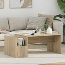vidaXL Dohányzóasztal Sonoma tölgy 90 x 45 x 35 cm Faanyag