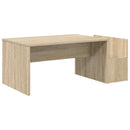 vidaXL Dohányzóasztal Sonoma tölgy 90 x 45 x 35 cm Faanyag