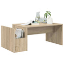 vidaXL Dohányzóasztal Sonoma tölgy 90 x 45 x 35 cm Faanyag