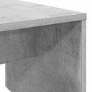vidaXL Dohányzóasztal Beton Szürke 90 x 45 x 35 cm Faanyag