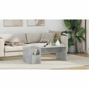 vidaXL Dohányzóasztal Beton Szürke 90 x 45 x 35 cm Faanyag