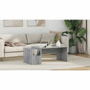 vidaXL Dohányzóasztal Szürke Sonoma 90 x 45 x 35 cm Faanyag