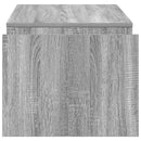 vidaXL Dohányzóasztal Szürke Sonoma 90 x 45 x 35 cm Faanyag