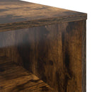 vidaXL Dohányzóasztal fiókkal Füstölt tölgy 95 x 55 x 31 cm Faanyag