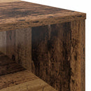 vidaXL Dohányzóasztal fiókkal Öreg fa 95 x 55 x 31 cm Faanyag