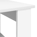 vidaXL Dohányzóasztal Fehér 72 x 50 x 50 cm Faanyag