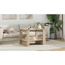 vidaXL Dohányzóasztal Sonoma tölgy 72 x 50 x 50 cm Faanyag