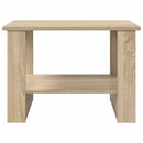vidaXL Dohányzóasztal Sonoma tölgy 72 x 50 x 50 cm Faanyag