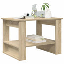 vidaXL Dohányzóasztal Sonoma tölgy 72 x 50 x 50 cm Faanyag