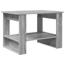 vidaXL Dohányzóasztal Szürke Sonoma 72 x 50 x 50 cm Faanyag