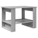 vidaXL Dohányzóasztal Szürke Sonoma 72 x 50 x 50 cm Faanyag