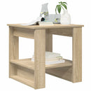 vidaXL Dohányzóasztal Sonoma tölgy 51 x 50 x 50 cm Szerelt Fa