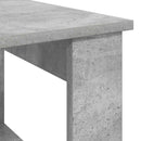 vidaXL Dohányzóasztal Beton Szürke 51 x 50 x 50 cm Faanyag