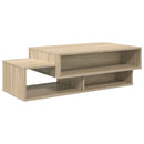 vidaXL Dohányzóasztal Sonoma tölgy 105 x 50 x 32,5 cm Faanyag