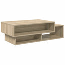 vidaXL Dohányzóasztal Sonoma tölgy 105 x 50 x 32,5 cm Faanyag