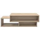vidaXL Dohányzóasztal Sonoma tölgy 105 x 50 x 32,5 cm Faanyag