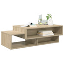 vidaXL Dohányzóasztal Sonoma tölgy 105 x 50 x 32,5 cm Faanyag