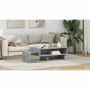 vidaXL Dohányzóasztal Szürke Sonoma 105 x 50 x 32,5 cm Faanyag