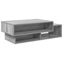 vidaXL Dohányzóasztal Szürke Sonoma 105 x 50 x 32,5 cm Faanyag