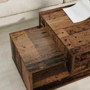 vidaXL Dohányzóasztal Öreg fa 105 x 50 x 32,5 cm Faanyag