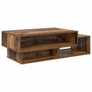 vidaXL Dohányzóasztal Öreg fa 105 x 50 x 32,5 cm Faanyag