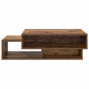 vidaXL Dohányzóasztal Öreg fa 105 x 50 x 32,5 cm Faanyag