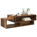 vidaXL Dohányzóasztal Öreg fa 105 x 50 x 32,5 cm Faanyag
