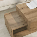 vidaXL Dohányzóasztal Artisan tölgy 105 x 50 x 32,5 cm Faanyag