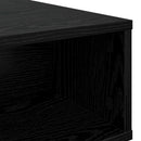 vidaXL Dohányzóasztal Fekete tölgy 80 x 46 x 35 cm Faanyag